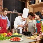 Cooking class as a team building activity