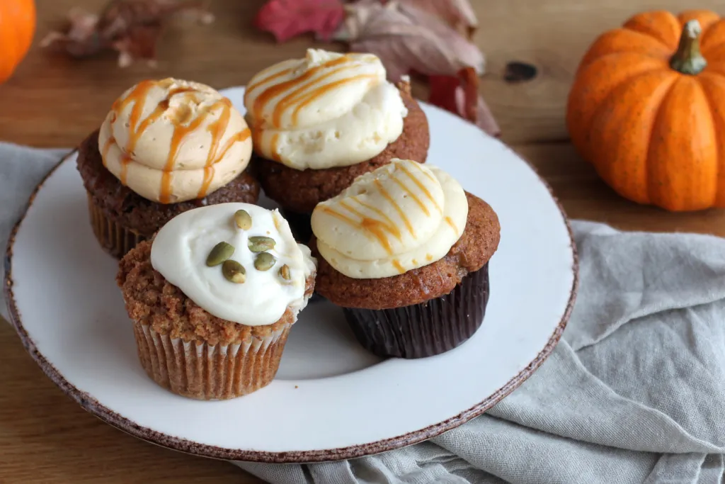 Pumpkin cupcakes