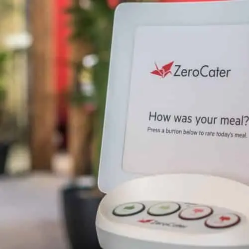 Zerocater Teams up with HappyOrNot to Bring Instant Customer Feedback to Corporate Catering and Snacks Services Zerocater Teams up with HappyOrNot to Bring Instant Customer Feedback to Corporate Catering and Snacks Services