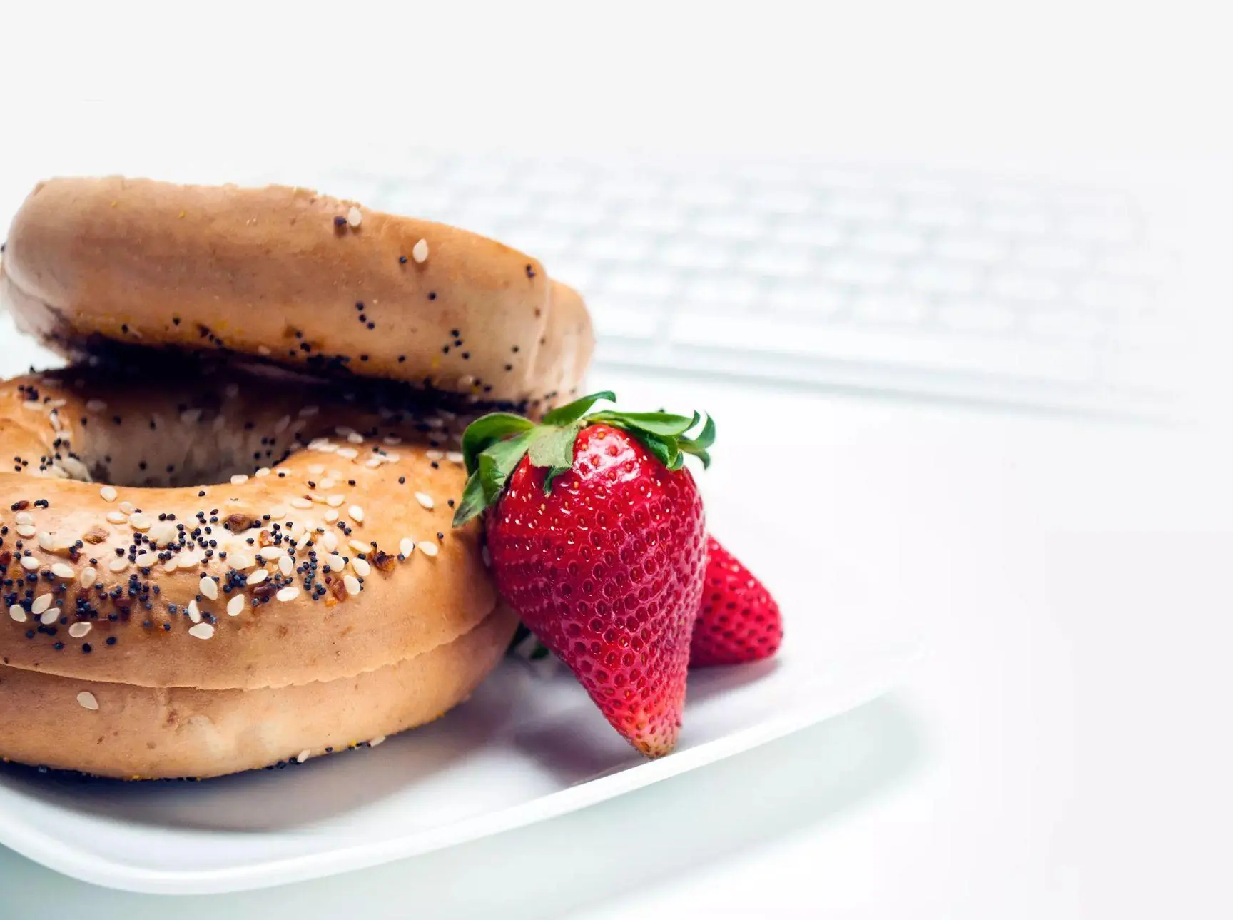 Corporate catering spread with variety of dishes arranged for office meetings