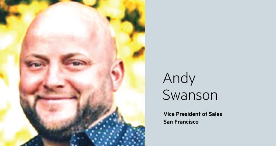 Employee Spotlight Andy Swanson, Zerocater VP of Sales
