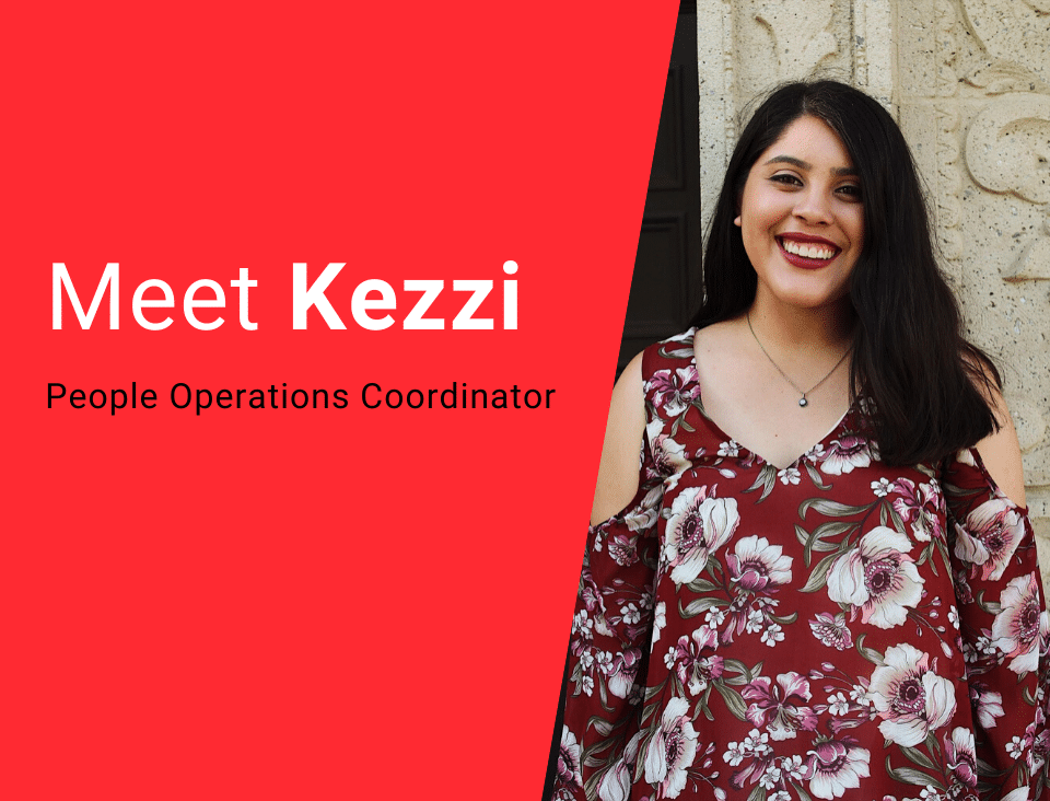 Kezzi, Zerocater's people operations coordinator