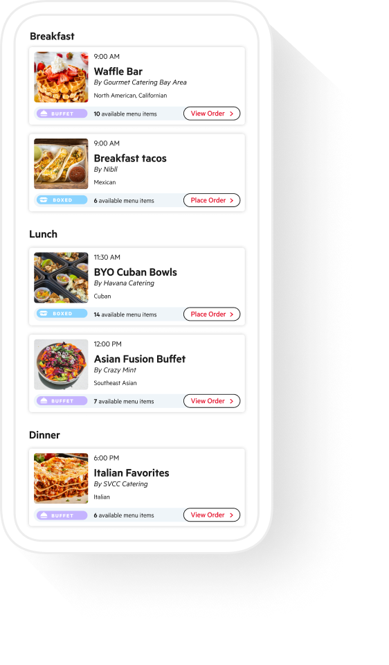 Meal Experience Meal Experience