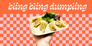 Bling Bling Dumpling catering platter with handmade Taiwanese dumplings