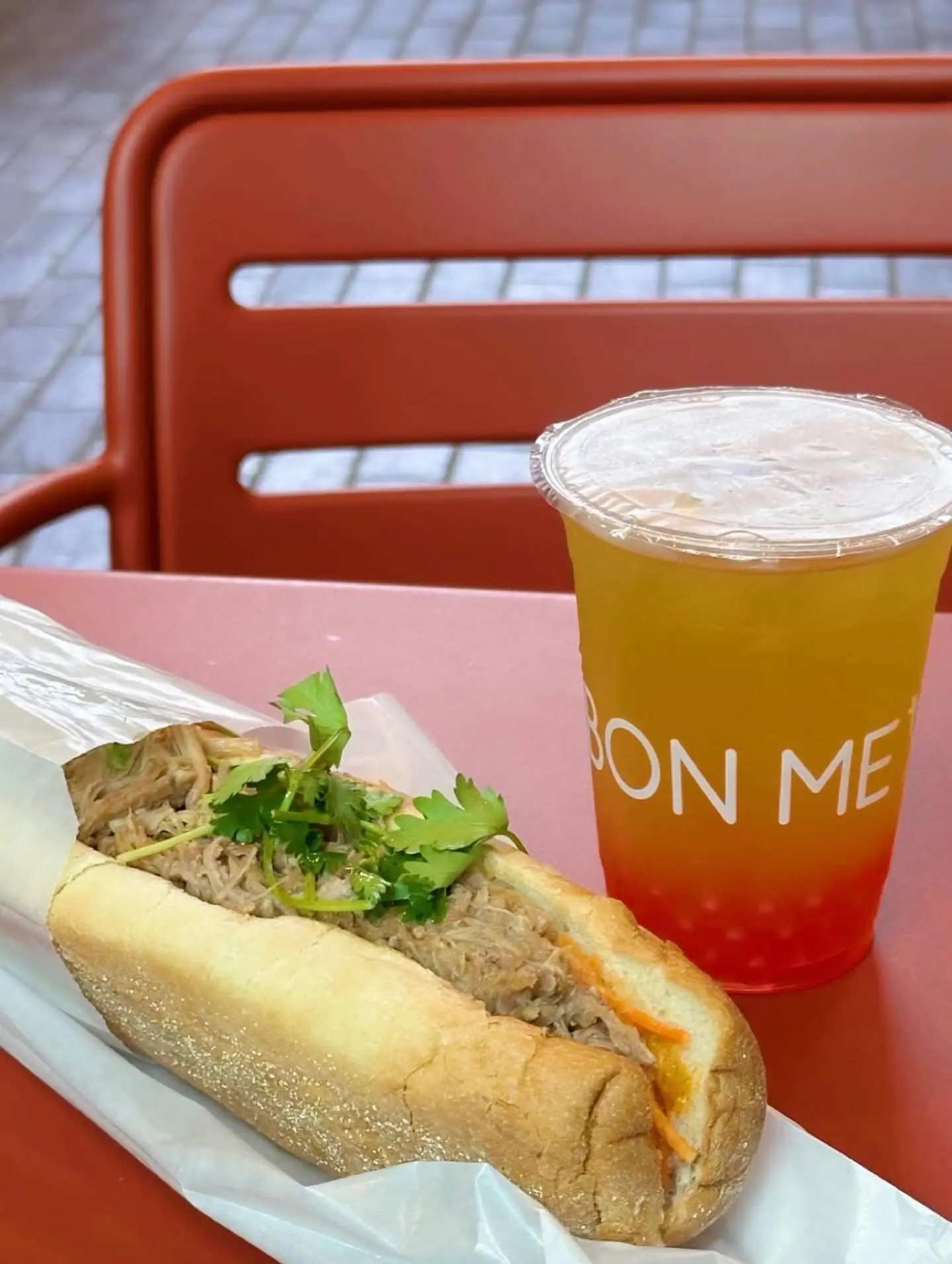 Bon Me Vietnamese rice bowls and banh mi catering for a Boston corporate event