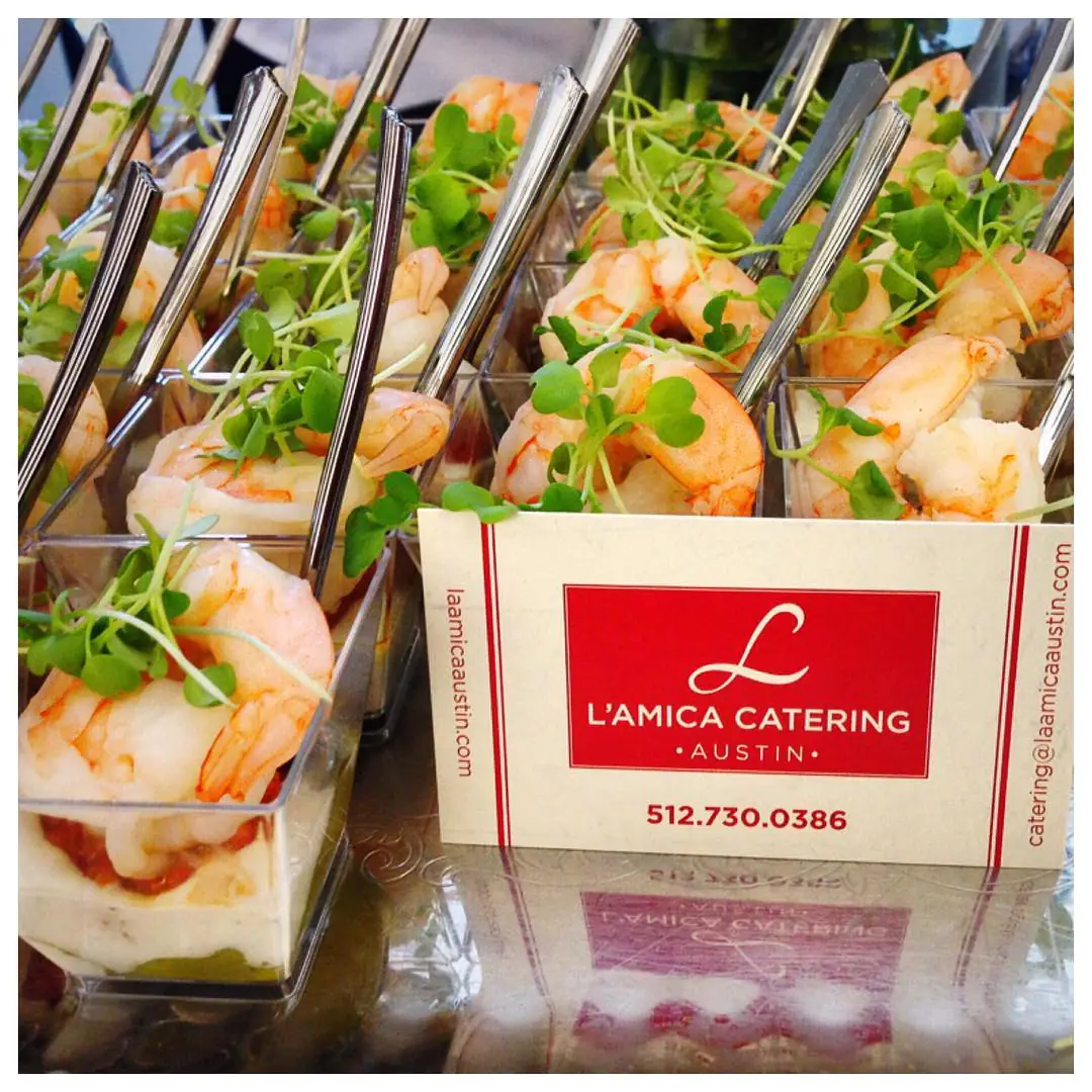 L'Amica Catering boxed lunch meals for Austin corporate catering