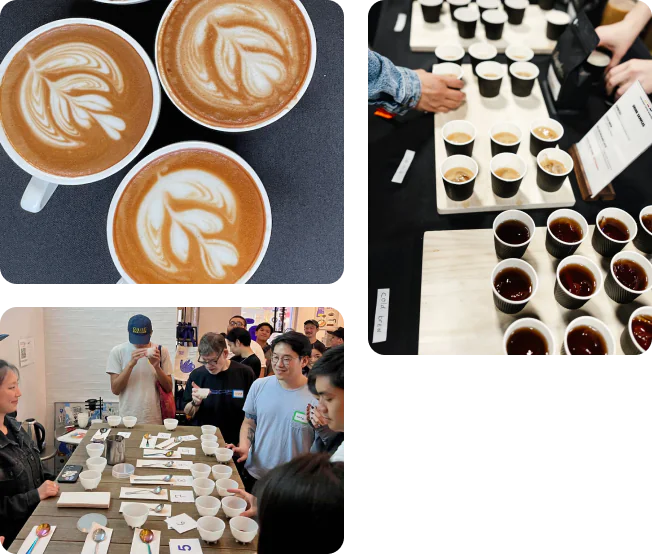 Local roaster takeovers and seasonal drink events that build community