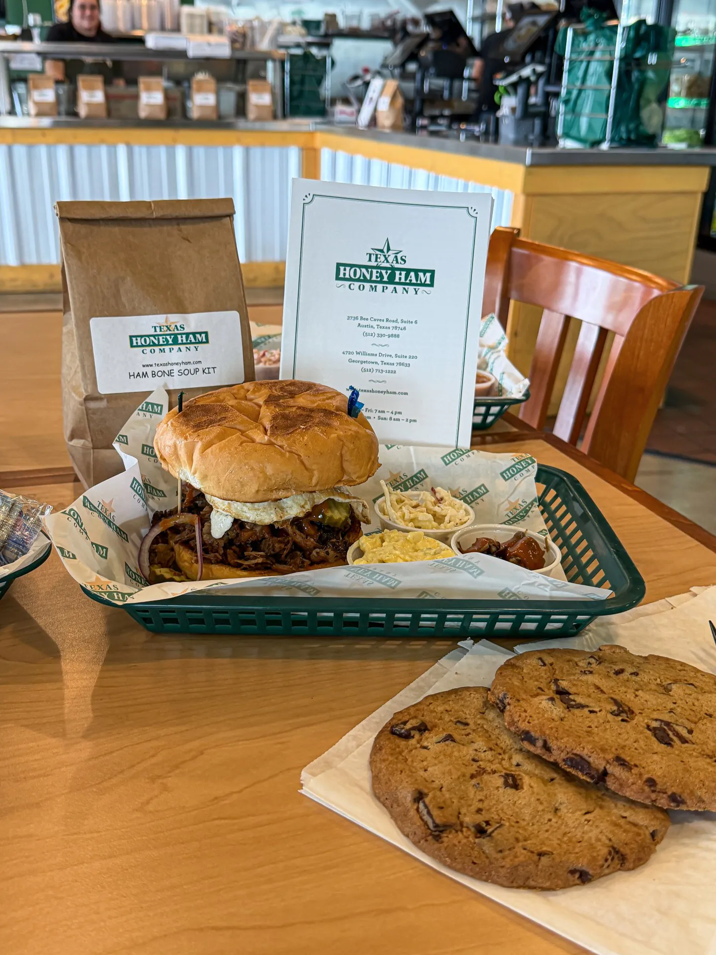 Texas Honey Ham sandwich and ham catering spread for corporate events