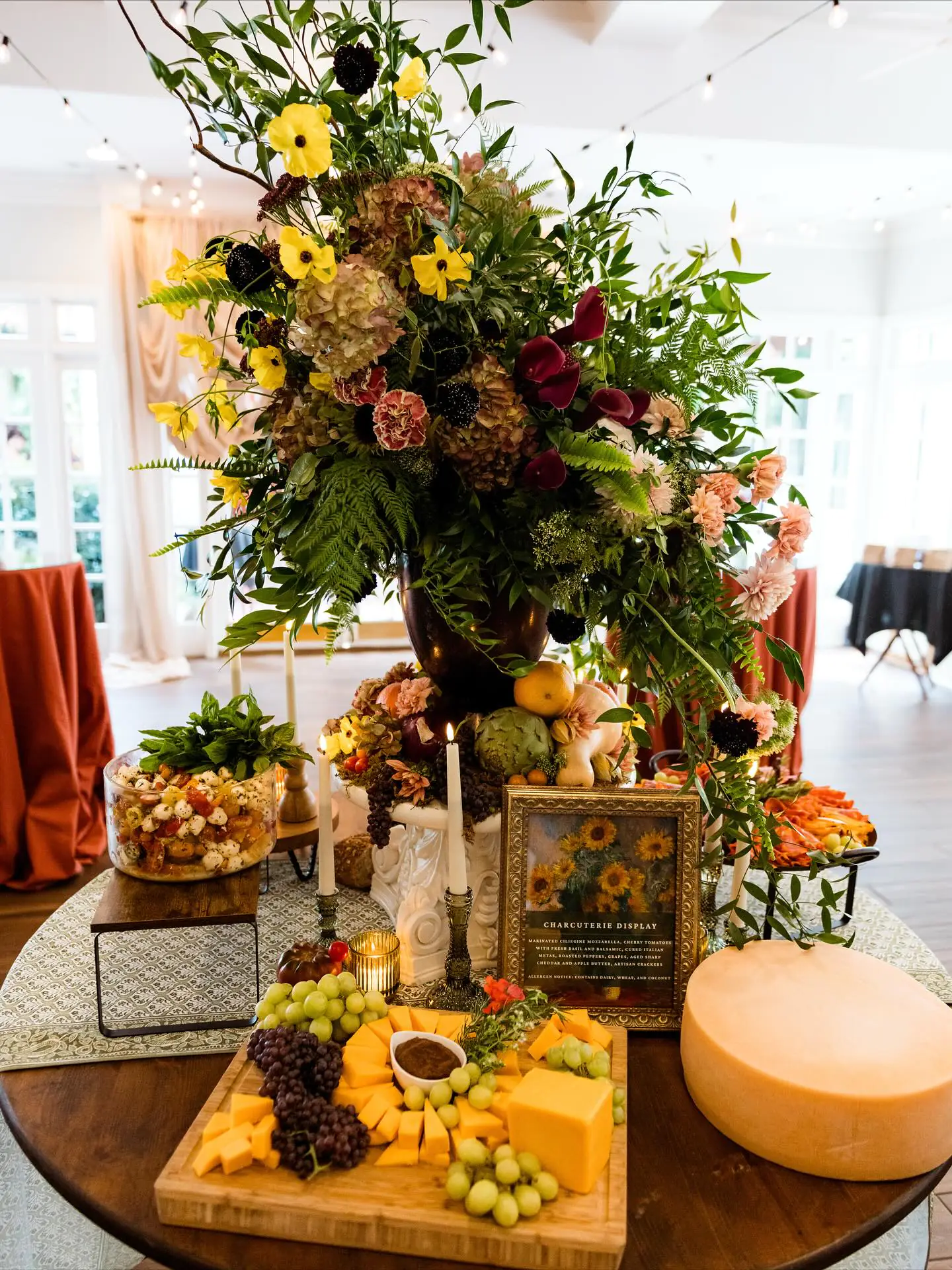A Divine Event Southern-modern buffet spread for an Atlanta metro corporate event