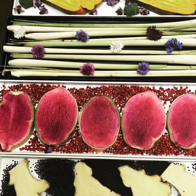 The Catering Company of Washington buffet setup for a corporate event on Capitol Hill