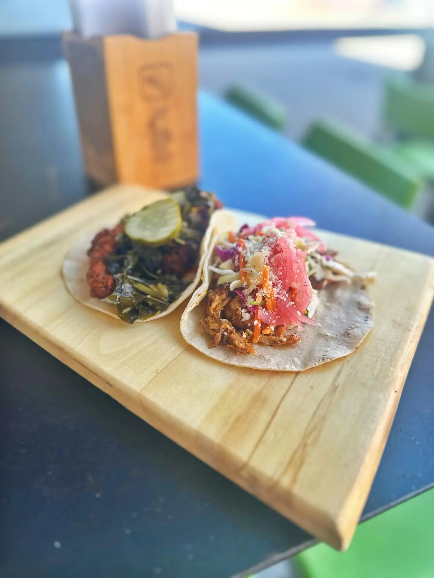 McDevitt Taco Supply creative taco bar setup for a Denver corporate event