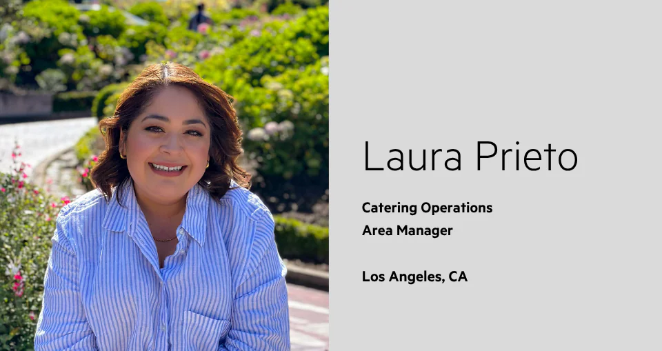 Laura Prieto, Catering Operations Area Manager, Los Angeles