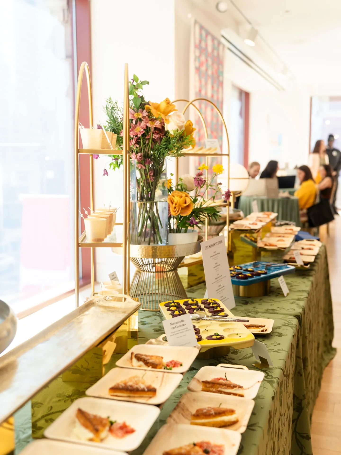 Constellation Culinary Group upscale corporate reception at a Philadelphia museum venue