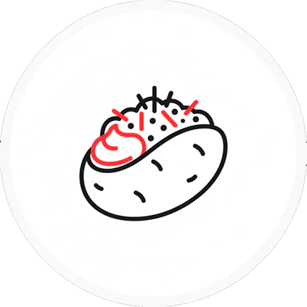 Baked potato bar