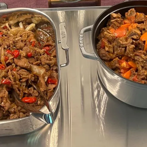 Feast from the East Catering: One Main Equals Two Sides, and How to Order for a Los Angeles Office Feast from the East Catering: One Main Equals Two Sides, and How to Order for a Los Angeles Office