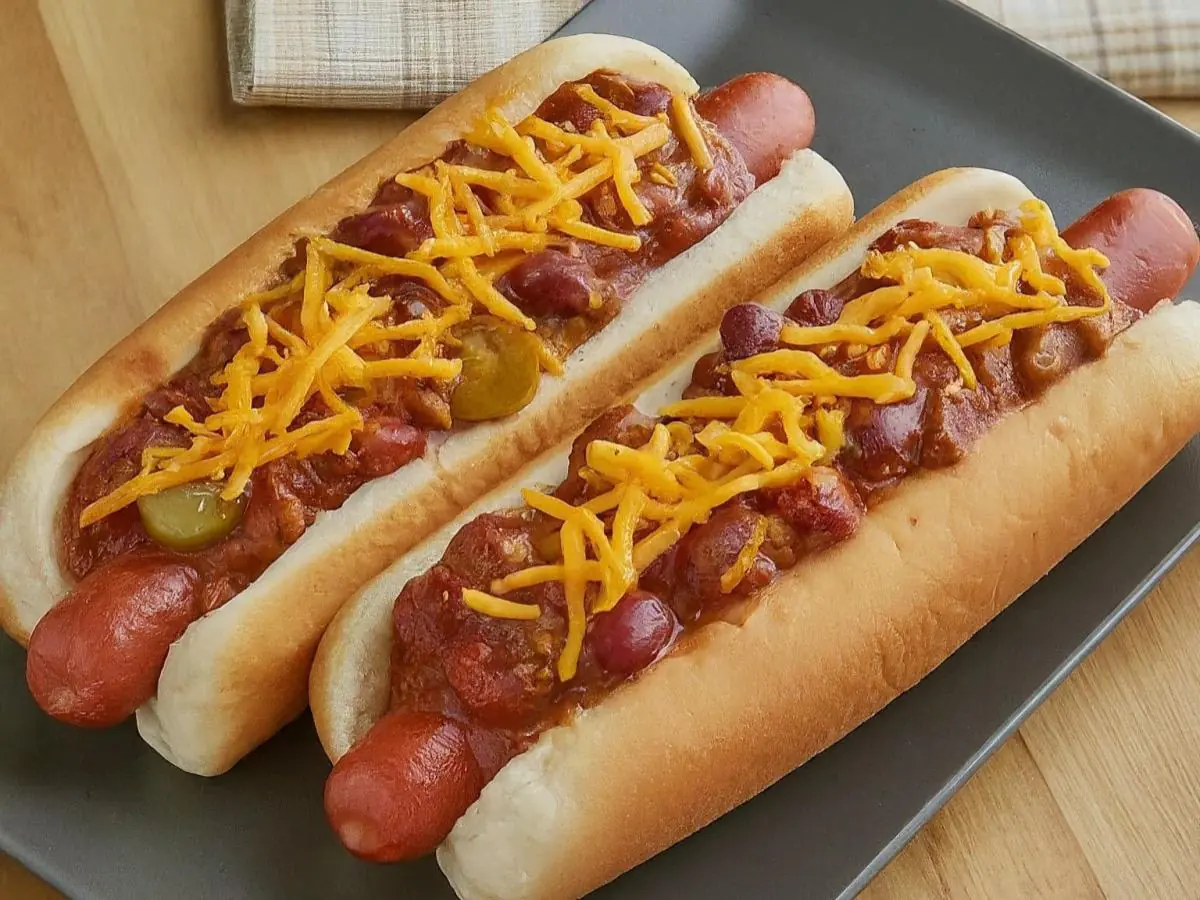 Dish Hot Dogs Hero